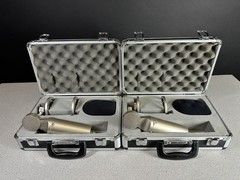 Studio Projects CS5 – Multi-Pattern Condenser – Stereo Pair with Flight Cases