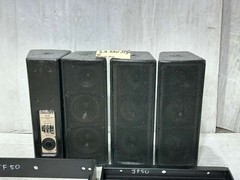 EAW JF50 2 WAY FULL RANGE LOUDSPEAKER W/ Yoke #SA (LOT OF 4)THS