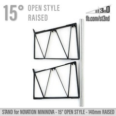 STAND for NOVATION MININOVA – 15° – Raised 140mm – Open Style