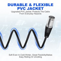 2-10 Pcs 10FT Premium XLR 3Pin Male Female Mic Microphone Mixer Audio Cord Cable