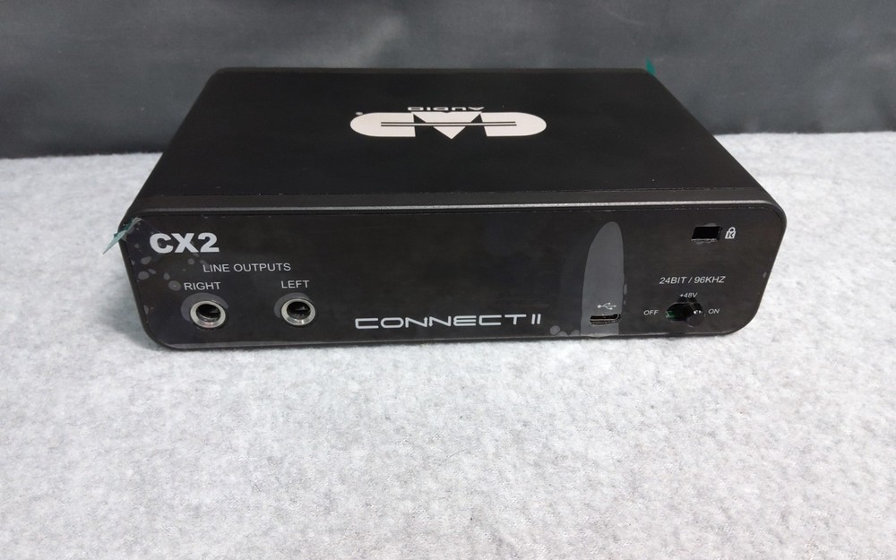 CAD Audio CX2 Connect II 24-Bit/96Khz USB Audio Interface 2 Mic Preamps *TESTED