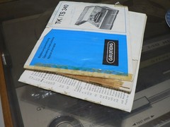 Vintage Grundig TK/TS 340 Reel to Reel Tape Player Powers Up Parts or Restore