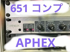 APHEX 651 Expressor VCA Compressor Enhancer for Vocals and Drums Used