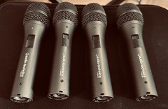 4 Audio-Technica AT2005USB Cardioid Dynamic USB XLR Microphones with 4 USB cable