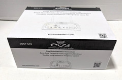 EOS Commercial Wireless Audio EOSP-610 Dual Zone Wireless Transceiver Open Box