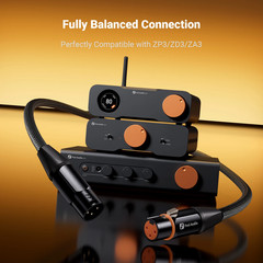 0.3M/1.2M XLR Cable Male to Female 2 Pack Cannon Balanced Cable for ZA3 ZD3 ZP3