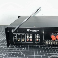 Rockville RCS180-6 180 Watt 6 Zone 70v Commercial/Restaurant Amplifier/Bluetooth
