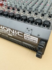 Phonic Powerpod K12 Plus 1000W 8 Mic/Line 2 Stereo GEQ DFX Powered Mixer w/Power