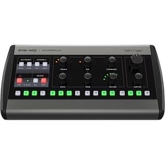 Behringer P16-HQ POWERPLAY 16-Channel Personal Monitoring Mixer, Bundle with SM5