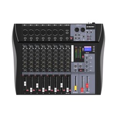 G-MARK MR80S Audio Mixer Interface USB Bluetooth Mixing Console 8 Channel 48V Ph