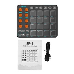 Eco-Friendly Silicone Touch MIDI Controller 6 Custom MMC Command Buttons Music C