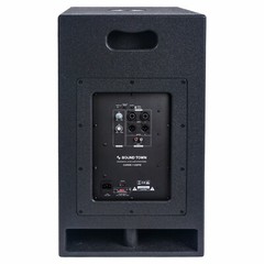 Sound Town 12” 800W Powered Active PA DJ Folded Horn Subwoofer (CARME-112SPW)