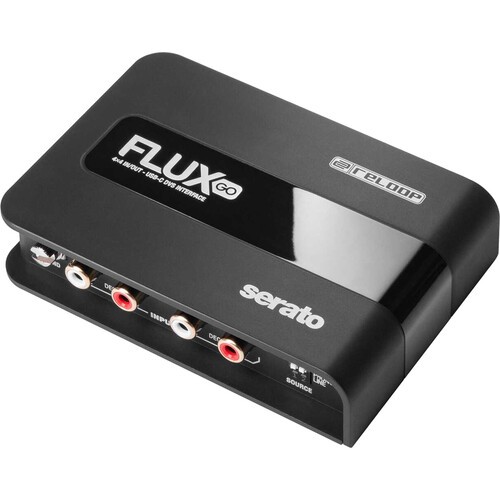 Reloop Flux Go Pocket-Sized USB-C DVS Audio Interface for Serato DJ Pro