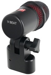 Se Electronics V BEAT Black Dynamic Drum Microphone Toms, Snare, Percussion Mic