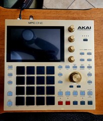 Akai Professional MPC One Sampler & Sequencer Gold Edition, 16 Pad Triggers.