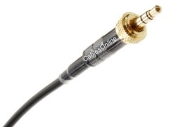 3ft 3.5mm TRS Locking Male to XLR 3-Pin Male Cable for Sennheiser/Sony Mic Syst.