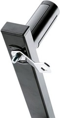 OB K&M 24110.000.55 Stands Wall Mount, Screw-On Speaker Bracket, Black