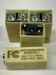 Lectrosonics 9V Battery Eliminator ISO9VOLT w Door for UM Series Transmitters