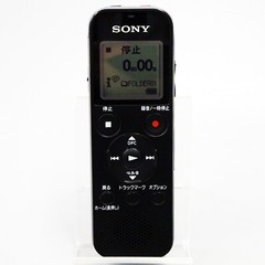 Sony ICD-PX470F IC Recorder 4GB Linear PCM with Built-in FM Radio Tuner Black