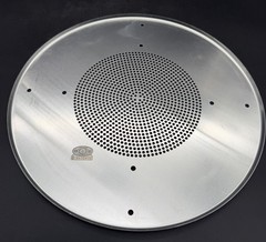 Lot Of 18 Atlas Soundolier 60-8 Stainless Steel Ceiling Speaker Baffles Grilles