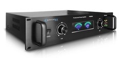 Technical Pro POWER65 6500W 2 Channel 2U Power Amplifier Amp + XLR Cable