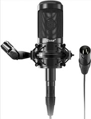 Cardioid Condenser Microphone Set [Inclusion Dedicated Shock Mount & XLR Cable