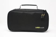 Wide Mouth Microphone Case | Large Padded Mic Pouch Bag | 12 X 6.25 X