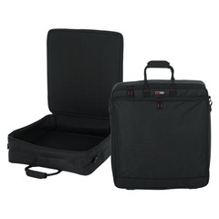 Padded Nylon Mixer Gear Bag with Removable Strap 23x21x12 Padded Nylon Gear