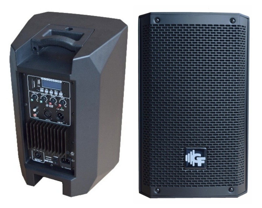 Two Speakers 10“ 400 Watts Active Bluetooth / Passive Speaker (Canadian Brand)