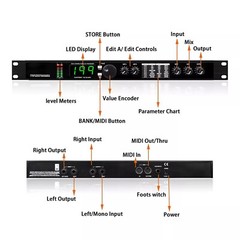 Digital Reverb Multi Effect DSP Processor Audio Processor Equalizer Professional
