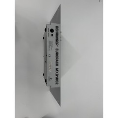 Behringer Eurorack MXB1002 10-Channel Battery Powered Mic Line Mixer Silver