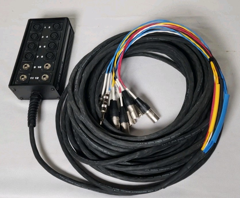 Pro Co SMA Series 50ft 8×4 Stage Snake. Tested And Working.