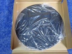 Lot of 2 Crestron SPKA-GRILLE-IC610-B Round Grille Saros 6.5” Speakers BLK (R27)