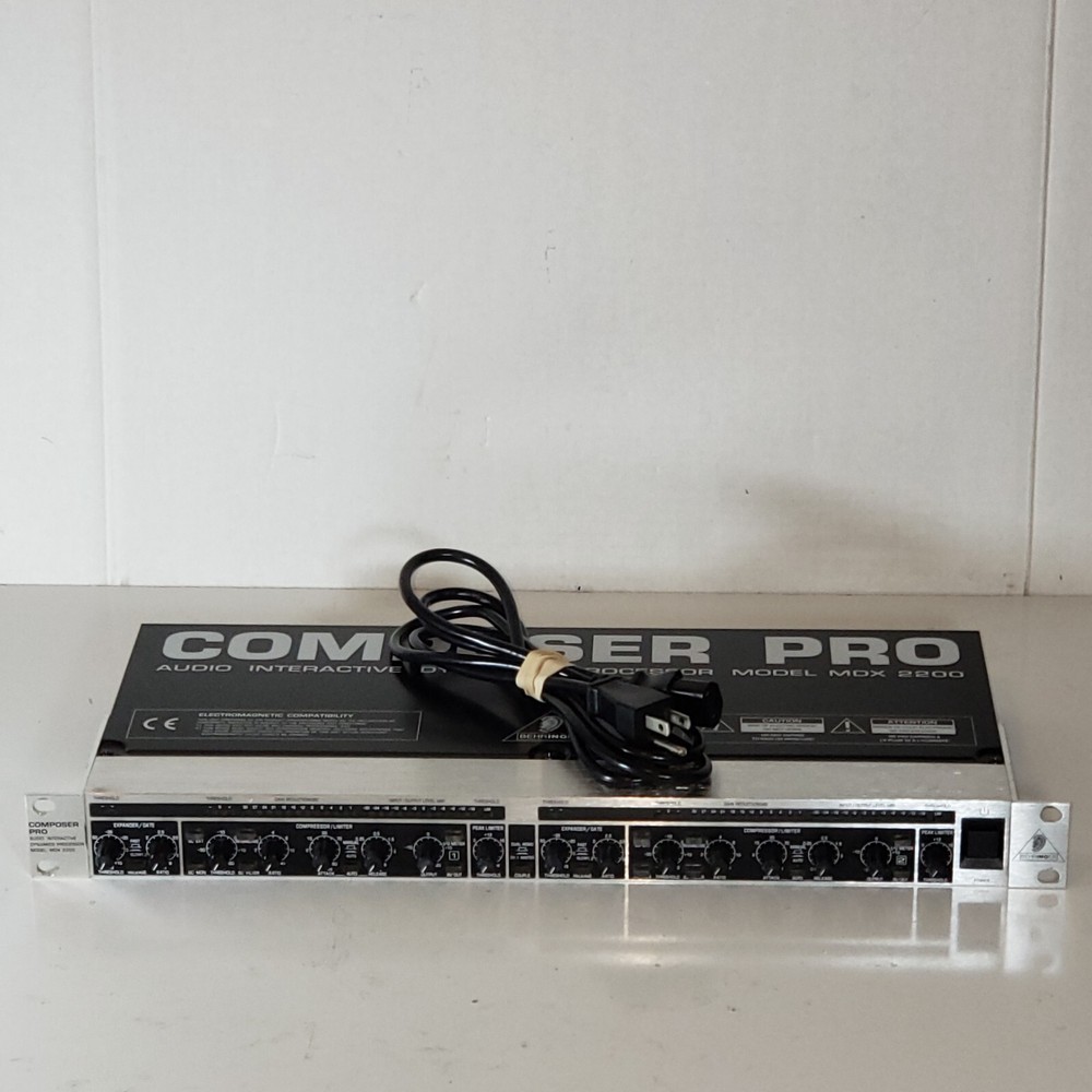 Behringer Composer Pro MDX 2200 Audio Interactive Dynamics Processor