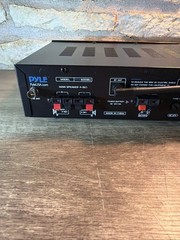 Pyle 300 W Wireless Bluetooth Stereo Microphone Receiver Amplifier System