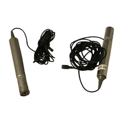 lot of 2 Sony ECM-77B,44B Electret Condenser Omnidirectional Lavalier Microphone
