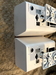 JBL Control 25AV Speaker (Pair) White, Wall Mount Bracket, Lightly Used
