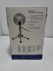 Blue Snowball iCE USB Mic for Recording & Streaming on PC & Mac – Black New