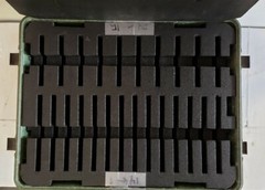 ECS Truck Case Missing Pressure Release Valve Single Lid Foam Electronic Gun