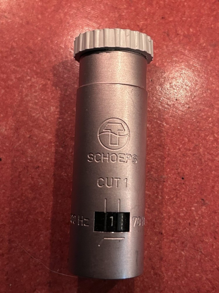 Schoeps Cut 1 Variable High Pass For CMC Series Microphones