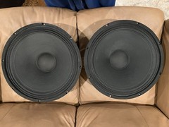 Pair 15″ Speaker B52 PRO 15-85 Woofer 300 Watt (8Ω)