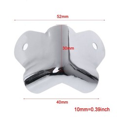 8PCS Speaker Corner Protective Angle Cabinet Metal Music Instrument Guitar