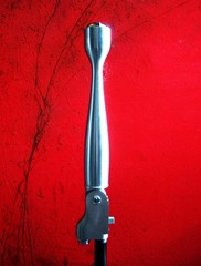 Vintage 1950’s Lafayette 99-4523 dynamic microphone Calrad Olson w stand # 1