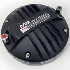 MB Acoustics 1.4” Neodymium Titanium Compression Driver, 4″ VC, 8Ω MB-DE1080-NEO
