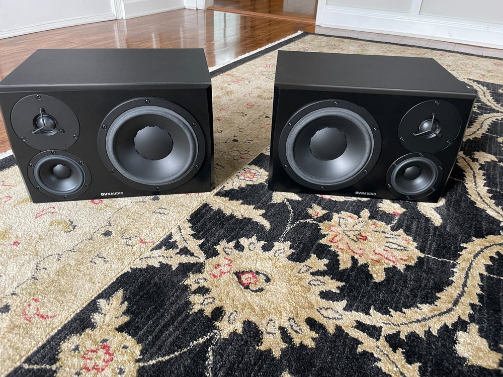 Dynaudio LYD 48 3-way Powered Studio Monitor – Black (Pair) – With Original Box