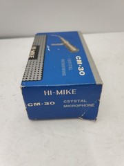 Hi-Mike CM-30 Crystal Microphone – Vintage Made In Japan Rare