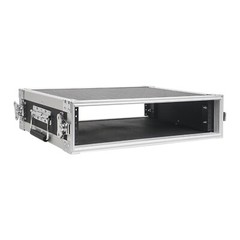 Sound Town 2U PA/DJ Rack/Road Case, 2-Space, with 16″ Depth, Plywood (STRC-2U)