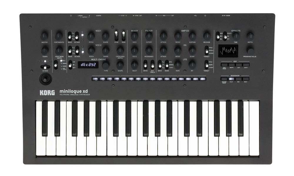KORG minilogue xd Analog Synthesizer Polyphonic Digital Multi-Engine & Sequencer
