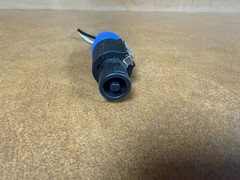 (3) NEUTRIK NL4FC 4-POLE Locking SPEAKON Cable Connector