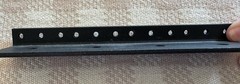 4 Space Single 4U (7″) Steel Rack Mount Rail Road Case Amp Mixer 10-32 Threaded